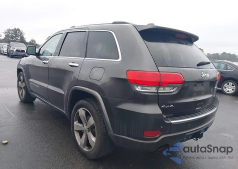 2015 Jeep Grand Cherokee Overland z USA, uszkodzony, nr VIN 1C4RJFCG0FC791430